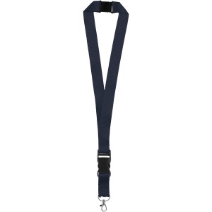 Yogi lanyard with detachable buckle, Navy (Lanyard, armband, badge holder)