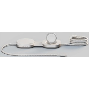 Zens Pro 3 140W USB-C 3-in-1 charging cable, White