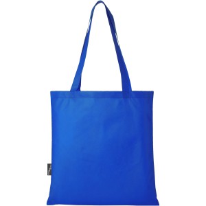 Zeus GRS recycled non-woven convention tote bag 6L, Royal bl (Laptop & Conference bags)