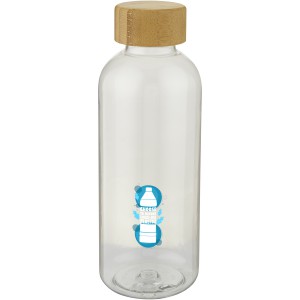 Ziggs 650 ml GRS recycled plastic sports bottle, Transparent (Water bottles)